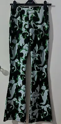 Zara Patterned Jacquard Trousers Size L • £11.99