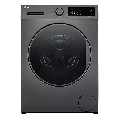 LG Steam 8kg 1200rpm Washing Machine - Dark Silver F2T208SSE • £436.68