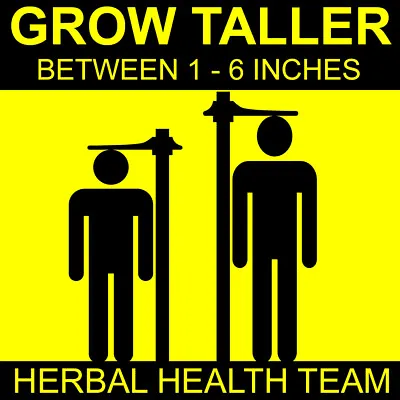 BE TALL Grow Between 1 - 6 Inches In Height YOU CAN BE TALLER SAFELY 12 Bottles • $197.29