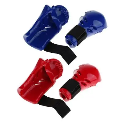 Kids Child Taekwondo Sparring Gloves Mitts MMA Hand Protection Gear • £22.88