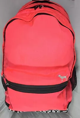 Victoria's Secret PINK Large Campus Backpack Laptop Travel Book Bag Tote Rare • $49.99