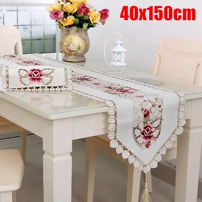 Table Runner Washable 40*150cm Accessories Country Style Decor Kitchen • £16.94