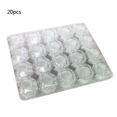 Clear Crystal Jewelry Box Gorgeous Vintage Box With Lid • $21.33