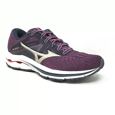 Mizuno Wave Inspire 17 Running Shoes Sneakers Womens Size 8.5 US 39 EU Purple • $29.97