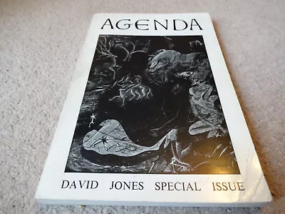 AGENDA  David Jones Special Issue - Art Poetry Magazine 1967 - Kenneth Clark • £14.99