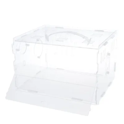 Hamster Gerbil Mouse Cage Breeding Box Pet Tank Small Animal Shelter • £17.08