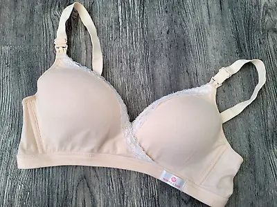 Mommas Shop Comfy Maternity Nursing Bra Sz M • $3