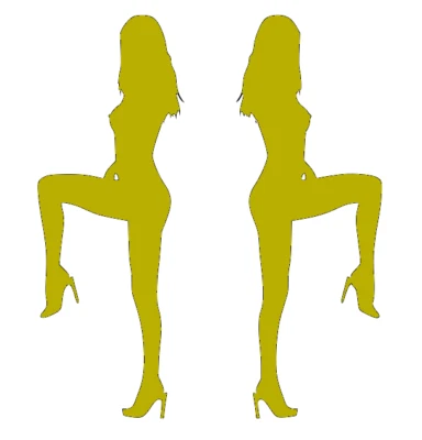 £3.44 • Buy Sexy, Naked, Ladies, Girls, Car, Van, Pick Up Truck, Wall, Door, Decal, Sticker.