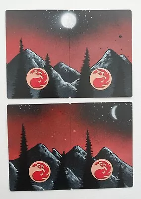 Magic The Gathering - Altered Art - Mountains X4 Commander • $10