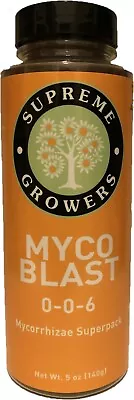 Myco Blast 5oz All Natural Inoculant By Supreme Growers Mycorrhizae Trichoderma • $21.99