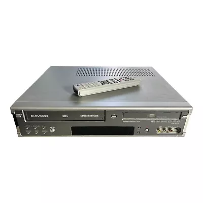 Daewoo DVR-S04 DVD VHS Player Recorder Combo WITH Remote Tested Working • $84.99