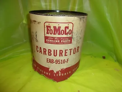 Fomoco Eab-9510-f Carburetor Cardboard Original Container Only!! • $7.50