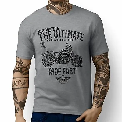 JL Ultimate Illustration For A Yamaha VMAX 1200 Original Motorbike Fan T-shirt • $24.87