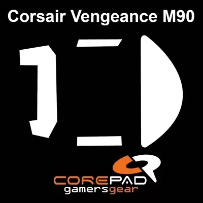 Corepad Skatez Corsair Vengeance M90 Replacement Mouse Feet Hyperglides Teflon • $12.99