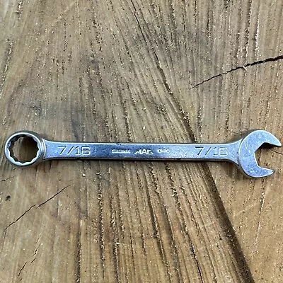 Vintage Mac Tools CW 14 USA 7/16” 12 Point Combination Wrench USA • $10