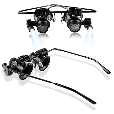 20x Jewelers Magnifier Magnifying Glasses Eyeglasses For Gold Diamond Jewelry • $13.97