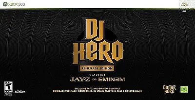 $199 • Buy DJ Hero Renegade Edition Featuring Jaz-Z & Eminem Xbox 360 Brand New 