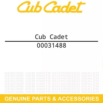CUB CADET 00031488 Screw 14 20 X 1 S Tank Spreader Sprayer • $10.95