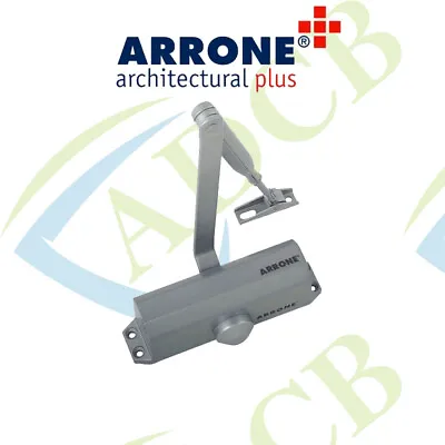 £28.86 • Buy Arrone AR450SE Size 3 Door Closer Silver - Doors Up To 950mm Wide
