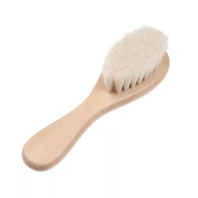 Soft Bristles Scrub Infant Comb Baby Brush Baby Hairbrush Natural Hair Brush • £4.95