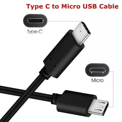 USB 3.1 USB-C Type C To Micro USB Male Sync OTG Charge Data Transfer Cable Cord • $3.49