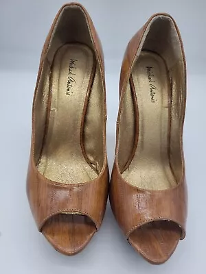 Michael Antonia Kyla Tan 5 1/4  Heel Size 9 • $19.99