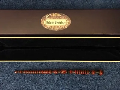 Dolores Umbridge Wand 10.5  Harry Potter Ollivander's Noble Wizarding World HP • £29.90
