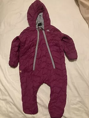 Baby Girls Macpac One-piece Snow Suit - Size 1 (18 Months) • $23.50