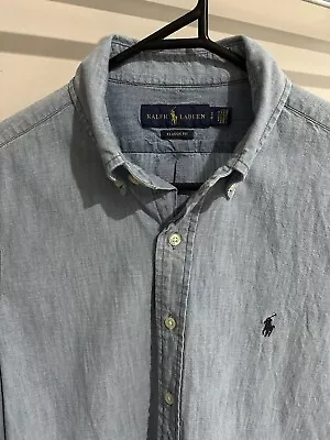 Ralph Lauren Short Sleeve Shirt - Small • $35