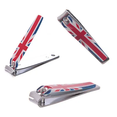 UNION JACK NAIL CLIPPERS UK British Flag GB Souvenirs • £3.90