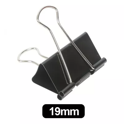 £1.85 • Buy Bulldog Foldback Clips Metal Paper Binder Grip - 15mm 19mm 25mm 30mm 41mm 50mm
