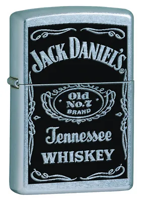$46.99 • Buy New Zippo Jack Daniels Old No.7 Genuine Street Chrome Cigar Cigarette Lighter
