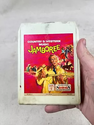 Country & Western Music Jamboree Tape 1 Album 8-Track Cartridge Untested • $4.95