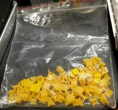 1986 Castle Risk Game Replacement Pieces - Yellow Armies Lot - Pieces —USED • $8.80