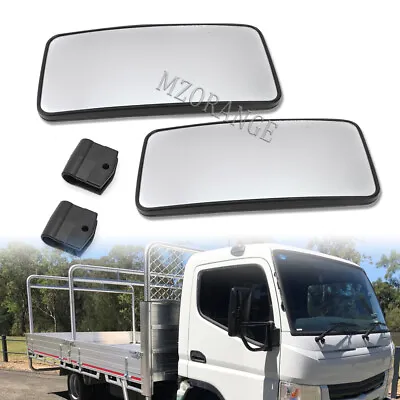 Pair Left+Right Door Mirror Non-Heated For Mitsubishi Fuso Canter 2012 2013-2021 • $61.33