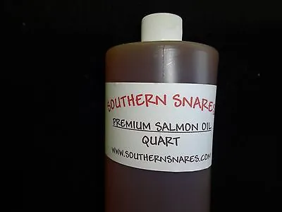 $49.95 • Buy 1 Gallon Pure Alaskan Salmon Oil Trapping Lure Raccoon Fox Mink Otter Trap