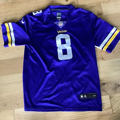 Nike On Field Jersey #8 Kirk Cousins NFL Minnesota Vikings Size XL • $29.95