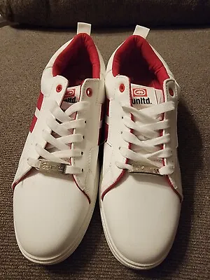 Ecko Unltd Sneakers Shoes Men's White & Red Size 11 Style Arthur- 05m • $26.90