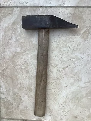 Stone Masons Walling Hammer 3.2lb - Blacksmith Forged  - Vintage Collectable • £24