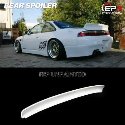 For Nissan Silvia S14 RB-Style FRP Unpainted Rear Spoiler Ducktail Wings • $515.59