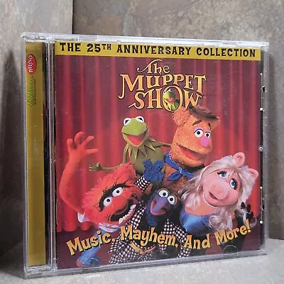 The Muppet Show Music Mayhem And More! 25th Anniversary Collection CD Rhino 2002 • $8.79