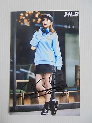 Suzy Bae Miss A 4x6 Photo Korean Actress KPOP Autograph Signed USA Seller SALE E • $14.99