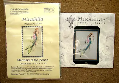 £95 • Buy Oop Mirabilia   Mermaid Of The Pearls   Cross Stitch Kit