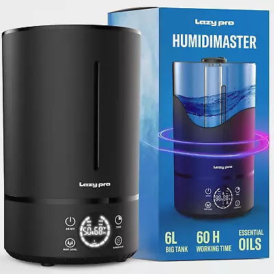 HUMIDIMASTER 6L Cool Mist Humidifiers For Bedroom Large Rooms Small Humidifier  • $38.88