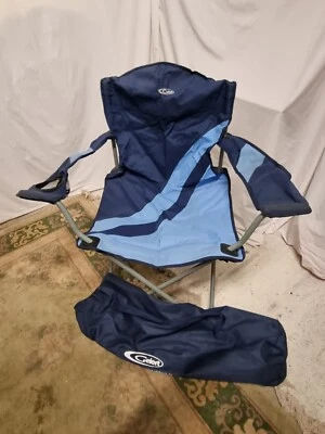 £16 • Buy Gelert Azzurro Executive Hi Back Chair + Drinks Holder Mod:FUT250 & Carry Bag