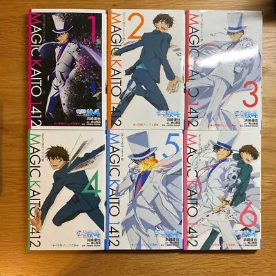 Magic Kaito Treasure Edition Vol.1-6 Comic Set Anime Detective Conan Japanese • $69