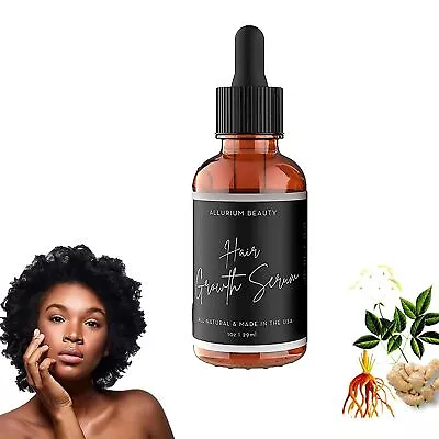 £6.99 • Buy Allurium Hair Growth Serum For Black Women, 2023 New Allurium Hair Growth Serum