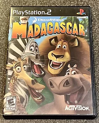 Dreamworks Madagascar For PlayStation 2 - COMPLETE & FULLY TESTED!! • $9.95