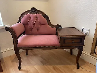 £145 • Buy Vintage Furniture Telephone Table Seat