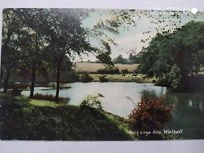 Old Postcard Park Lime Pits Walsall Midlands England • £0.99